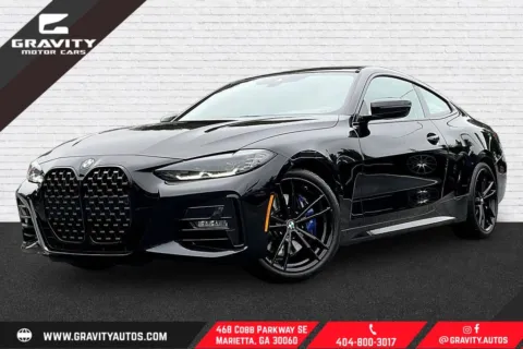 Black 2022 BMW 4 Series 430i for sale in Marietta, GA