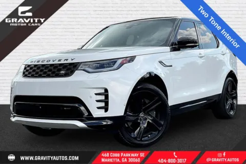 White 2023 Land Rover Discovery HSE R-Dynamic for sale in Marietta, GA