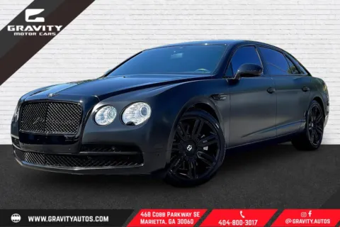 Black 2016 Bentley Flying Spur W12 for sale in Marietta, GA
