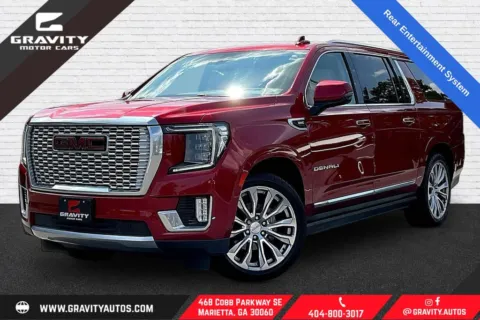 Red 2022 GMC Yukon XL Denali for sale in Marietta, GA