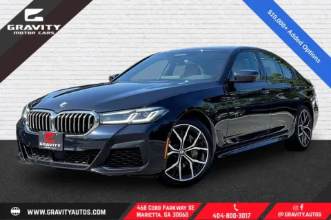 Black 2023 BMW 5 Series 540i xDrive for sale in Marietta, GA