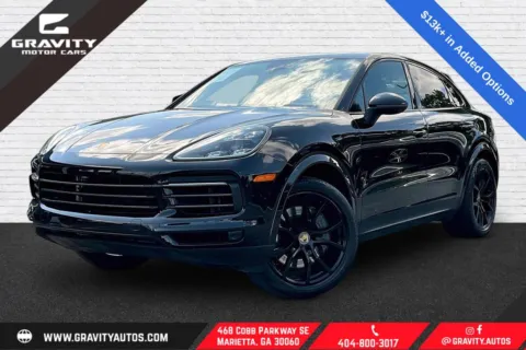 Black 2023 Porsche Cayenne Coupe S for sale in Marietta, GA