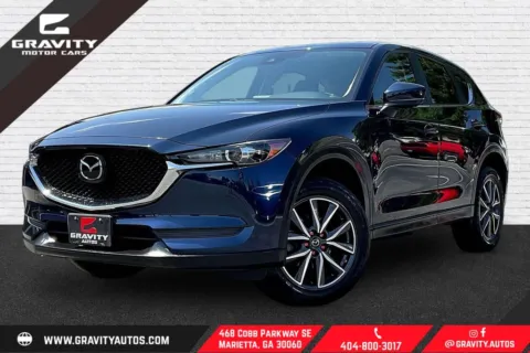 Blue 2018 Mazda CX-5 Touring for sale in Marietta, GA