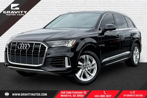 Black 2023 Audi Q7 55 Premium for sale in Marietta, GA