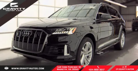 Black 2023 Audi Q7 55 Premium for sale in Marietta, GA