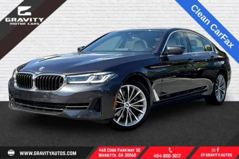 Gray 2022 BMW 5 Series 540i for sale in Marietta, GA