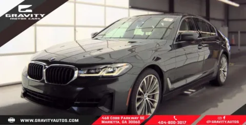 Gray 2022 BMW 5 Series 540i for sale in Marietta, GA