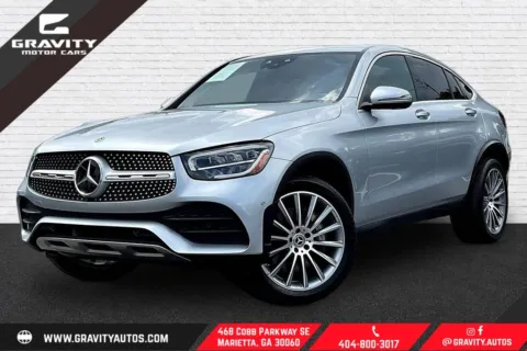 Silver 2022 Mercedes-Benz GLC 300 Coupe for sale in Marietta, GA