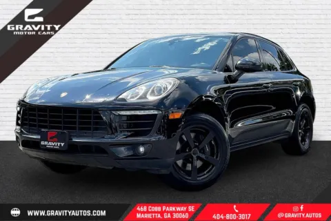 Black 2017 Porsche Macan for sale in Marietta, GA