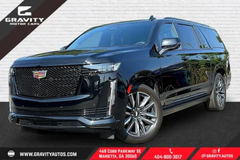 Black 2024 Cadillac Escalade ESV Sport Platinum for sale in Marietta, GA