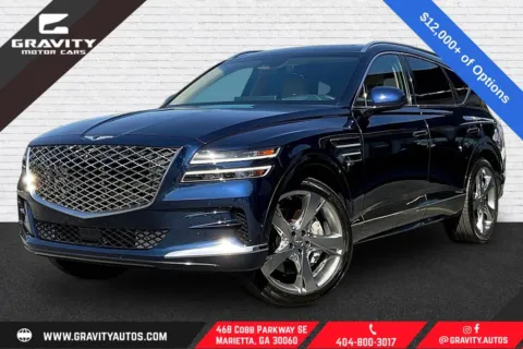 Blue 2023 Genesis GV80 3.5T for sale in Marietta, GA