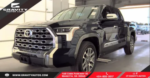 Blue 2024 Toyota Tundra 1794 for sale in Marietta, GA