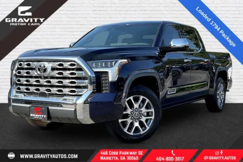 Blue 2024 Toyota Tundra 1794 for sale in Marietta, GA