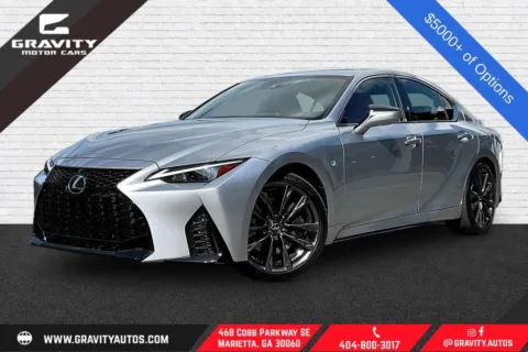Silver 2023 Lexus IS 350 F SPORT for sale in Marietta, GA