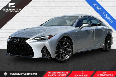 Silver 2023 Lexus IS 350 F SPORT for sale in Marietta, GA