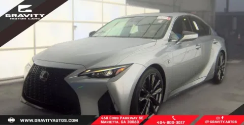 Silver 2023 Lexus IS 350 F SPORT for sale in Marietta, GA
