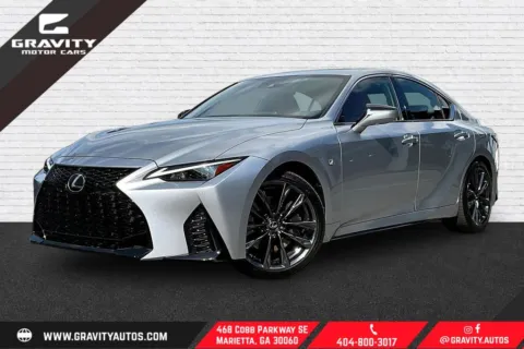 Silver 2023 Lexus IS 350 F SPORT for sale in Marietta, GA