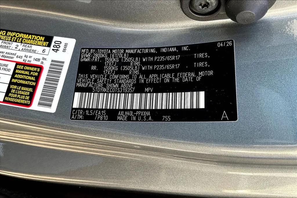 Toyota Sienna photo 19