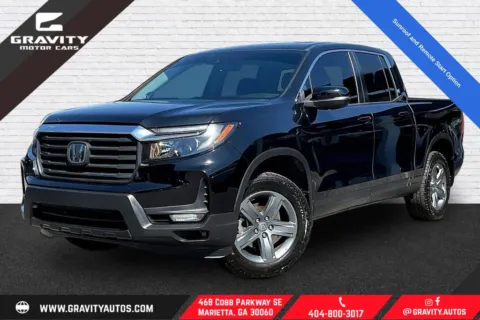 Black 2021 Honda Ridgeline RTL for sale in Marietta, GA