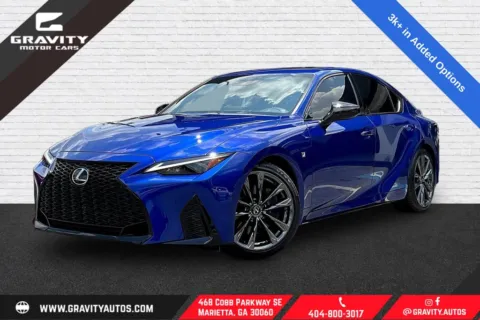 Blue 2025 Lexus IS 350 F SPORT for sale in Marietta, GA