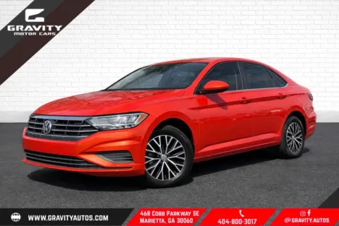 Orange 2021 Volkswagen Jetta 1.4T S for sale in Marietta, GA