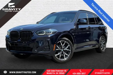 Black 2024 BMW X3 xDrive30i for sale in Marietta, GA
