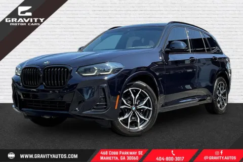 Black 2024 BMW X3 xDrive30i for sale in Marietta, GA