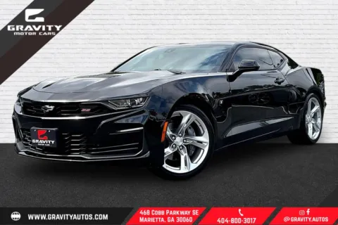 Black 2020 Chevrolet Camaro SS for sale in Marietta, GA