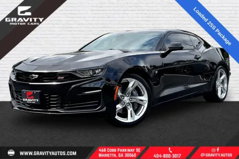 Black 2020 Chevrolet Camaro SS for sale in Marietta, GA