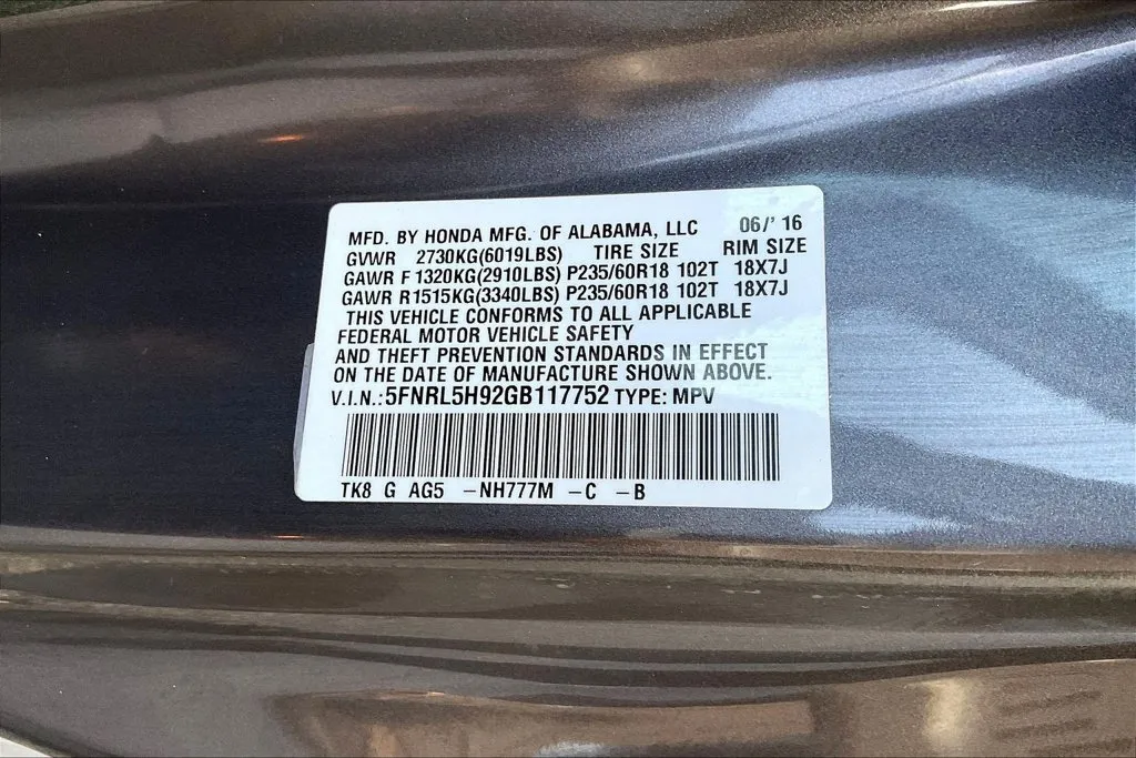 Honda Odyssey photo 14