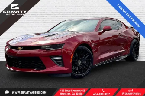 Red 2016 Chevrolet Camaro SS for sale in Marietta, GA