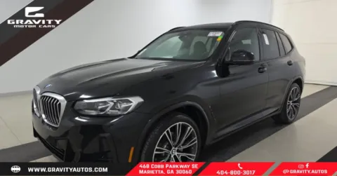 Black 2022 BMW X3 sDrive30i for sale in Marietta, GA