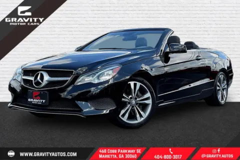 Black 2016 Mercedes-Benz E-Class E 400 for sale in Marietta, GA