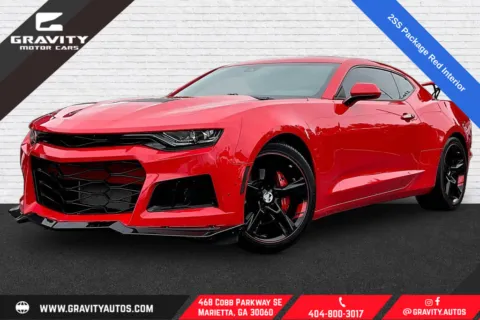 Red 2021 Chevrolet Camaro SS for sale in Marietta, GA
