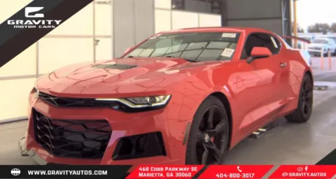 Red 2021 Chevrolet Camaro SS for sale in Marietta, GA