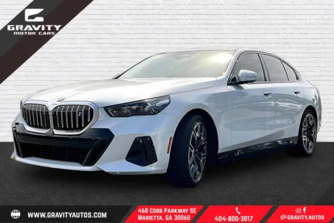 White 2024 BMW i5 eDrive40 for sale in Marietta, GA