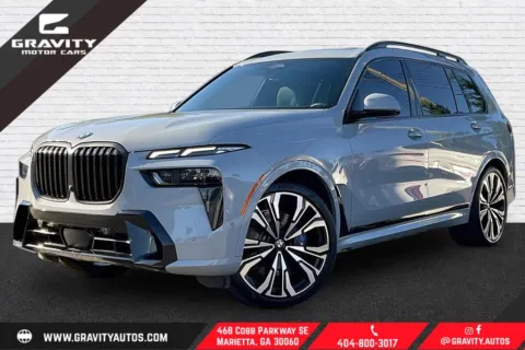 Gray 2024 BMW X7 xDrive40i for sale in Marietta, GA