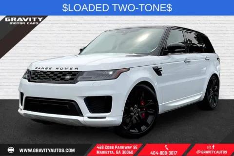 White 2022 Land Rover Range Rover Sport HST for sale in Marietta, GA