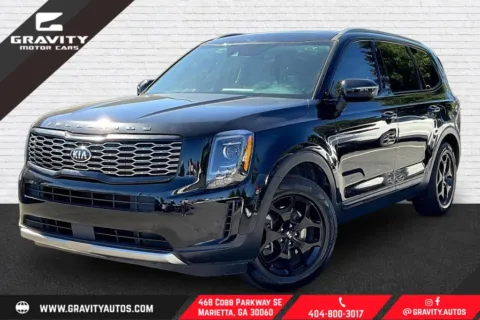 Black 2020 Kia Telluride EX for sale in Marietta, GA