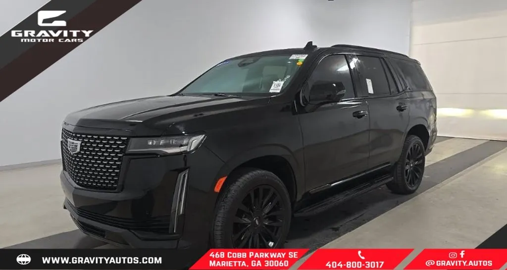 Black 2023 Cadillac Escalade Premium Luxury for sale in Marietta, GA
