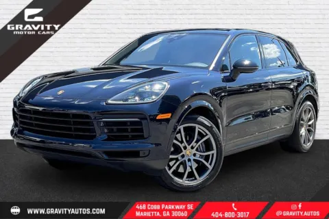 Blue 2022 Porsche Cayenne for sale in Marietta, GA