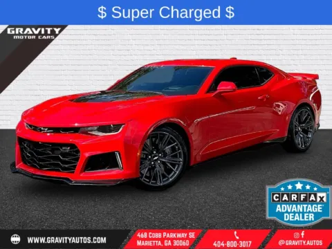 Red 2018 Chevrolet Camaro ZL1 for sale in Marietta, GA