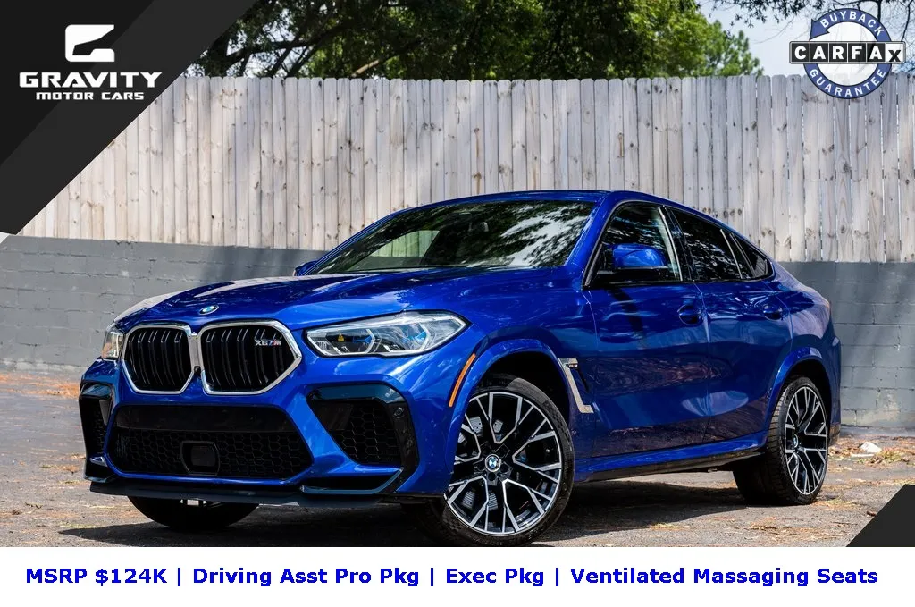 Used 2021 BMW X6 M for sale in Marietta, GA at Gravity Motor Cars