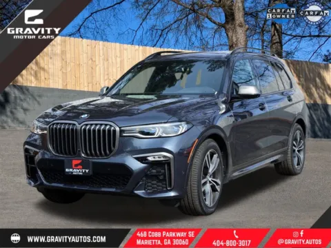 Gray 2022 BMW X7 M50i for sale in Marietta, GA
