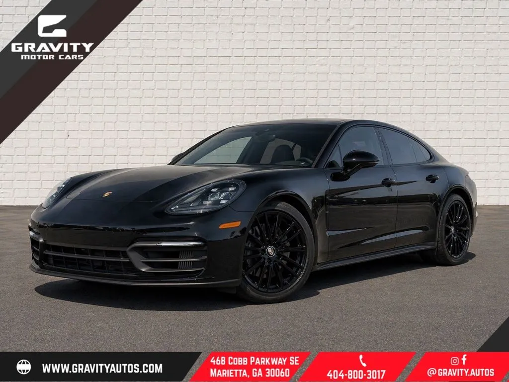 Black 2021 Porsche Panamera for sale in Marietta, GA