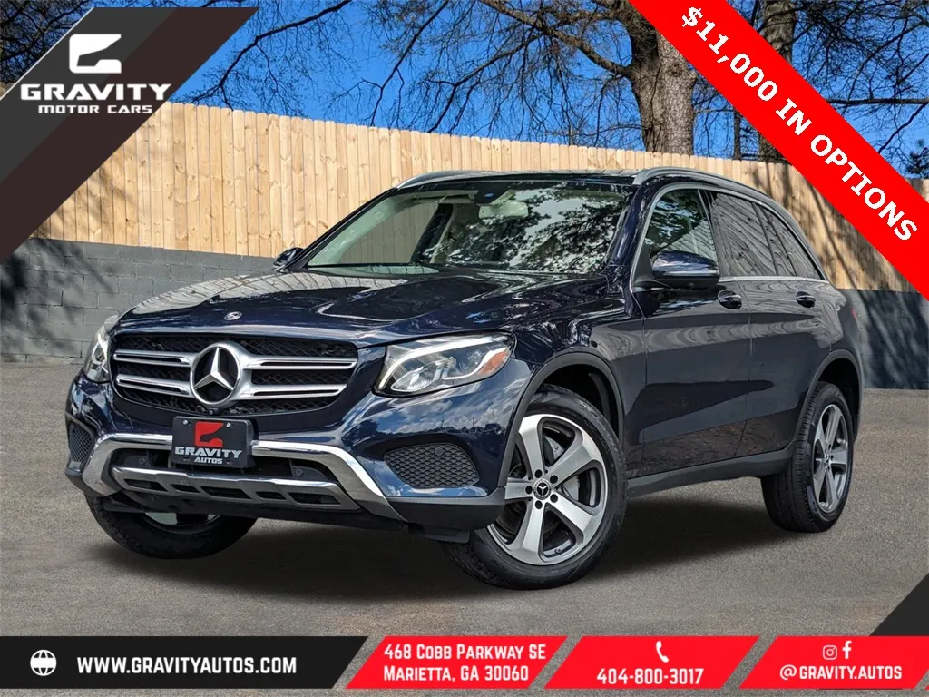 Blue 2019 Mercedes-Benz GLC 300 for sale in Marietta, GA