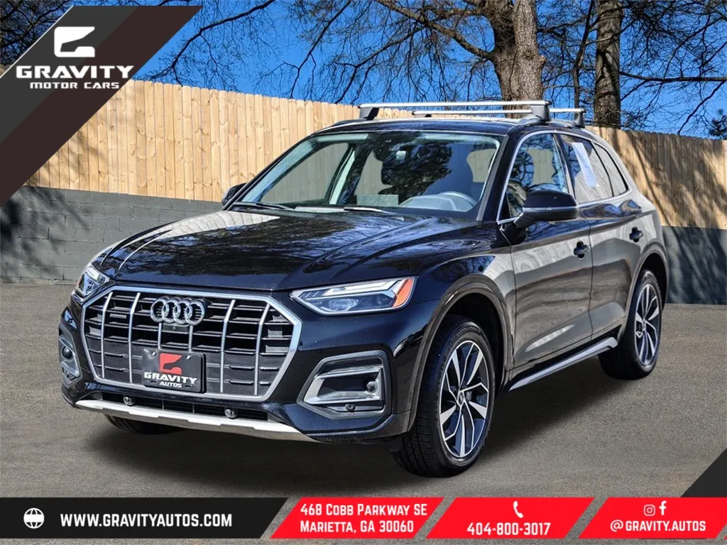 Black 2021 Audi Q5 45 Premium Plus for sale in Marietta, GA