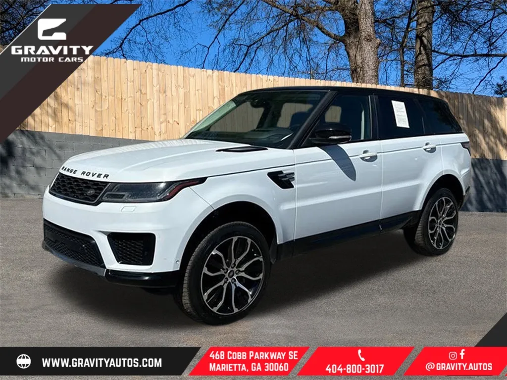 White 2019 Land Rover Range Rover Sport HSE for sale in Marietta, GA