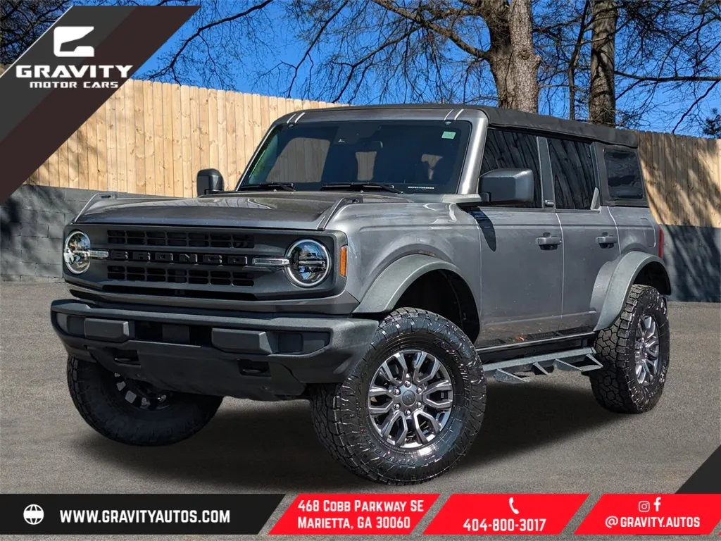 Gray 2021 Ford Bronco for sale in Marietta, GA