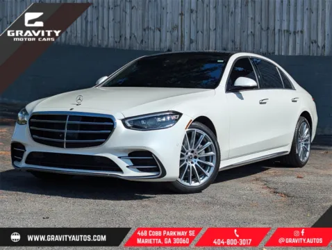 White 2022 Mercedes-Benz S-Class S 580 for sale in Marietta, GA